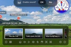 Học sinh An Giang xây dựng website trải nghiệm di tích Óc Eo - Ba Thê