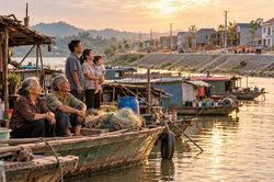 Chờ ngày lên bờ