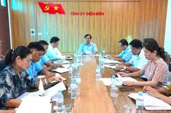 Thống nhất nội dung chấm giải báo chí về chủ đề Điện Biên phát triển