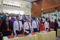 Đại hội lần thứ V Hội Khuyến học tỉnh th&agrave;nh c&ocirc;ng tốt đẹp