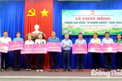 Đồng Tháp: Phát động Tháng cao điểm 'Vì người nghèo' năm 2026