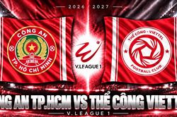 Lịch sử 15 trận đối đầu Công an TP.HCM vs Thể Công Viettel: Tiến Linh cứu điểm, đội bóng áo lính giữ ưu thế