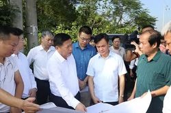 Đẩy nhanh tiến độ 3 dự án phòng, chống thiên tai khu vực Hòa Bình