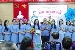 Hội thi cắm hoa: Rạng rỡ tháng 10 - Toả sáng phụ nữ Kiểm sát Sơn La