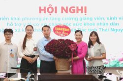Th&aacute;i Nguy&ecirc;n: Triển khai chương tr&igrave;nh đưa giảng vi&ecirc;n, sinh vi&ecirc;n y tế hỗ trợ cơ sở