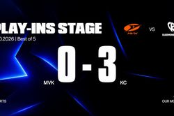 MVK Esports dừng bước tại CKTG 2026 sau thất bại trước Karmine Corp