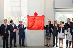 Gắn biển lưu niệm tuyến đường sắt đô thị số 3: Dấu ấn hợp tác Việt Nam - Pháp