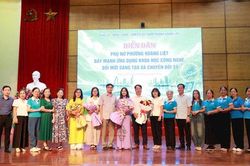 Phụ nữ Hoàng Liệt: Đẩy mạnh đổi mới sáng tạo và chuyển đổi số