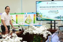 Tuần lễ 'Dinh dưỡng v&agrave; ph&aacute;t triển' th&uacute;c đẩy chế độ ăn l&agrave;nh mạnh