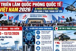 Triển l&atilde;m Quốc ph&ograve;ng 2026 ứng dụng AI nhận diện khu&ocirc;n mặt