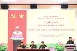 Từ ng&agrave;y 10 - 13/12, diễn ra Triển l&atilde;m Quốc ph&ograve;ng quốc tế Việt Nam năm 2026