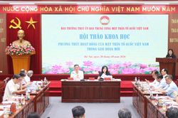 Hướng mạnh về cơ sở, lấy sự đồng thuận của nh&acirc;n d&acirc;n l&agrave;m thước đo
