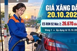Gi&aacute; xăng dầu h&ocirc;m nay 20.10.2026: Dầu thế giới kh&aacute;c chiều giữa c&aacute;c kỳ hạn