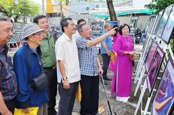 An Giang khai mạc Triển l&atilde;m ảnh nghệ thuật 'Dấu ấn thời gian'