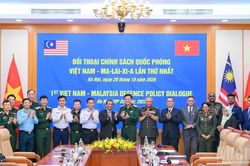 Đối thoại Ch&iacute;nh s&aacute;ch quốc ph&ograve;ng Việt Nam-Malaysia lần thứ nhất