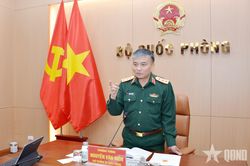 Thượng tướng Nguyễn Văn Hiền: Tăng cường ph&acirc;n cấp, ph&acirc;n quyền trong khai th&aacute;c, sử dụng cơ sở dữ liệu, t&agrave;i liệu mật