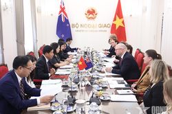 Tham vấn ch&iacute;nh trị Việt Nam - New Zealand lần thứ 14