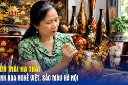 Sơn m&agrave;i Hạ Th&aacute;i &ndash; Tinh hoa nghề Việt, sắc m&agrave;u H&agrave; Nội
