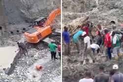 Sập mỏ v&agrave;ng tr&aacute;i ph&eacute;p ở Colombia, hơn 20 người thương vong