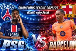 Nhận định PSG vs Barcelona, 02h00 ng&agrave;y 21/10: Trận chiến của những người khổng lồ