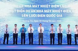 EVN khởi c&ocirc;ng nh&agrave; m&aacute;y điện kh&iacute; LNG hơn 40.000 tỷ, c&ocirc;ng bố ph&aacute;t điện Quảng Trạch