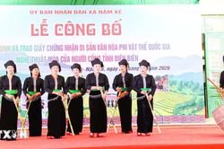Nghệ thuật m&uacute;a của người Cống được c&ocirc;ng nhận l&agrave; di sản văn h&oacute;a quốc gia