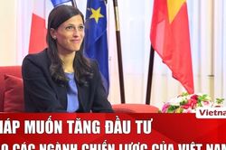 Bộ trưởng &Eacute;l&eacute;onore Caroit: Ph&aacute;p muốn đầu tư v&agrave;o c&aacute;c ng&agrave;nh chiến lược tại Việt Nam