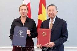 Thiết lập quan hệ Đối t&aacute;c chiến lược to&agrave;n diện Việt Nam - Đan Mạch