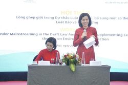 Nhận diện khoảng trống giới trong Dự thảo luật sửa đổi, bổ sung một số điều của Luật Bảo vệ m&ocirc;i trường
