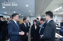 Thanh H&oacute;a - H&agrave;n Quốc: Kết nối đầu tư, hợp t&aacute;c thực chất