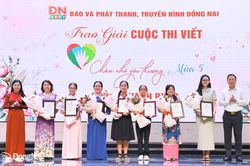 Báo và Phát thanh, Truyền hình Đồng Nai trao giải 11 tác phẩm của Chương trình Chào nhé yêu thương mùa 5