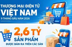 Infographic 2,6 tỷ sản phẩm b&aacute;n ra tr&ecirc;n s&agrave;n thương mại điện tử: Shopee v&agrave; TikTok Shop chiếm 98% thị phần