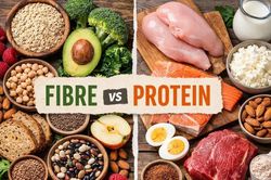 Chất xơ v&agrave; protein, n&ecirc;n ưu ti&ecirc;n dưỡng chất n&agrave;o?