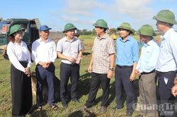 X&atilde; Vĩnh Thủy: Ra qu&acirc;n thực hiện dồn điền, đổi thửa