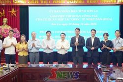UBND tỉnh Sơn La l&agrave;m việc với Đo&agrave;n c&ocirc;ng t&aacute;c của Cơ quan Hợp t&aacute;c quốc tế Nhật Bản