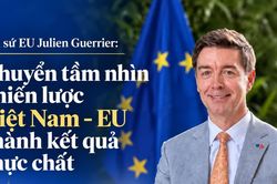 Đại sứ EU Julien Guerrier: Chuyển tầm nh&igrave;n chiến lược Việt Nam &ndash; EU th&agrave;nh kết quả thực chất