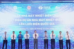 Khởi c&ocirc;ng nh&agrave; m&aacute;y nhiệt điện LNG Quảng Trạch II