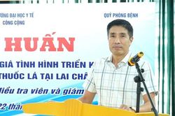Lai Ch&acirc;u chuẩn bị điều tra diện rộng về thực trạng sử dụng thuốc l&aacute;