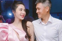 Phản ứng của Thủy Ti&ecirc;n trước tin đồn ly h&ocirc;n C&ocirc;ng Vinh