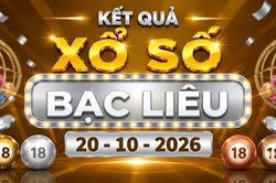 XSBL 20/10 - Kết quả xổ số Bạc Li&ecirc;u ng&agrave;y 20 th&aacute;ng 10