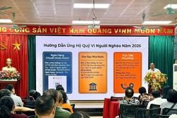 Phường Vĩnh Tuy triển khai Th&aacute;ng h&agrave;nh động cao điểm 'V&igrave; người ngh&egrave;o' v&agrave; an sinh x&atilde; hội năm 2026