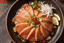 M&ecirc; mẩn m&oacute;n c&aacute; hồi ng&acirc;m tương b&eacute;o mềm, đậm đ&agrave; kh&oacute; cưỡng