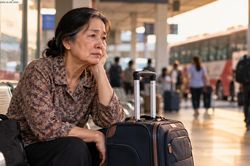 Mang vali l&ecirc;n th&agrave;nh phố ở với con sau khi nghỉ hưu, một tuần sau t&ocirc;i lặng lẽ về qu&ecirc;