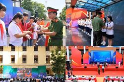 Học sinh H&agrave; Nội h&agrave;o hứng với 'Tiết học Gen Z m&ugrave;a 2'