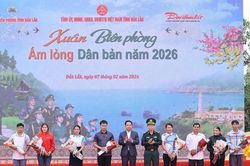 Bộ Tư lệnh Bộ đội Bi&ecirc;n ph&ograve;ng thống nhất c&ugrave;ng B&aacute;o Đại đo&agrave;n kết tiếp tục tổ chức 'Xu&acirc;n Bi&ecirc;n ph&ograve;ng ấm l&ograve;ng d&acirc;n bản' năm 2027 tại Lai Ch&acirc;u