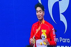 Việt Nam gi&agrave;nh huy chương v&agrave;ng đầu ti&ecirc;n tại Asian Para Games