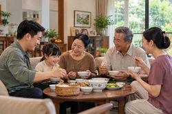 Hạnh ph&uacute;c gia đ&igrave;nh được đo bằng những điều b&igrave;nh dị