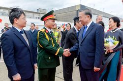 Tổng B&iacute; thư, Chủ tịch nước T&ocirc; L&acirc;m đến thủ đ&ocirc; Brussels, bắt đầu thăm ch&iacute;nh thức Li&ecirc;n minh ch&acirc;u &Acirc;u v&agrave; Vương quốc Bỉ