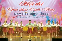 Hội diễn Giai điệu tuổi hồng 2026 đề cao kh&aacute;t vọng cống hiến