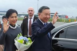 Tổng B&iacute; thư, Chủ tịch nước v&agrave; Phu nh&acirc;n bắt đầu thăm ch&iacute;nh thức EU v&agrave; Bỉ